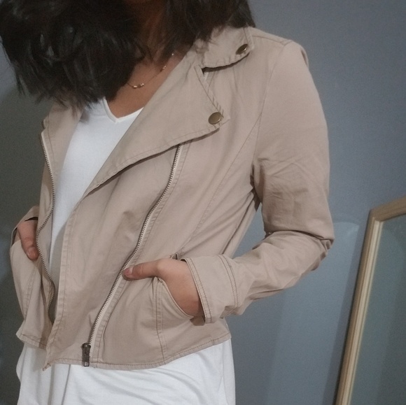 BRENNA KHAKI MOTTO JACKET - Picture 4 of 6
